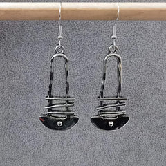 Boho Vintage Geometric Pendant Earrings Women Jewelry