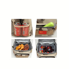 Waterproof Camouflage Insulation Bag PEVA Oxford Bag For Camping