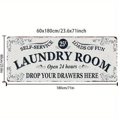 Waterproof Laundry Room Runner Rug Non Slip Machine Washable 24x71in