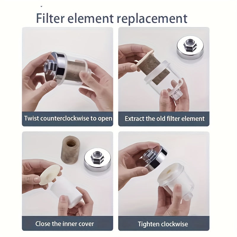 2pcs Shower Cotton Filter Water Faucet Strainer Purifier Universal Shower Filter