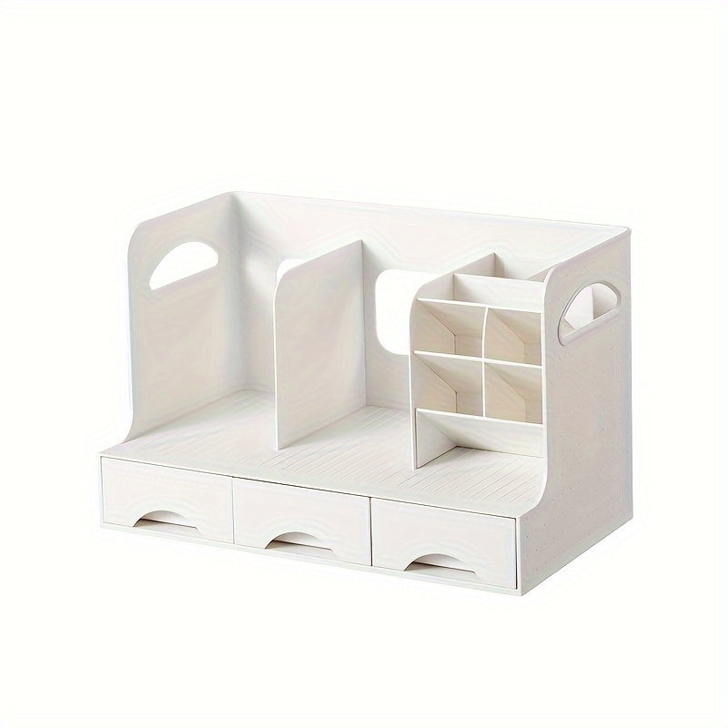 Desktop Organizer with Pen Holder & Bookend