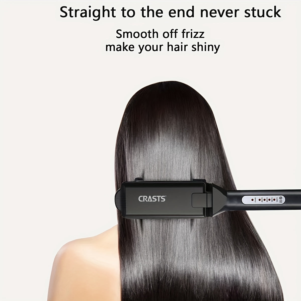2-in-1 Hair Curler & Straightener Wand - Ionic Tech
