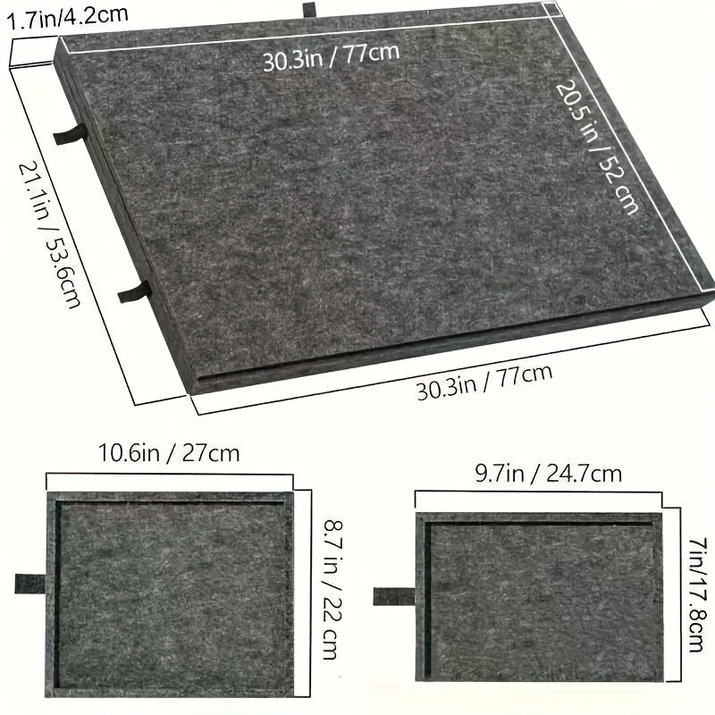 6-In-1 Portable Puzzle Table with Drawers