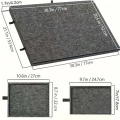 6-In-1 Portable Puzzle Table with Drawers