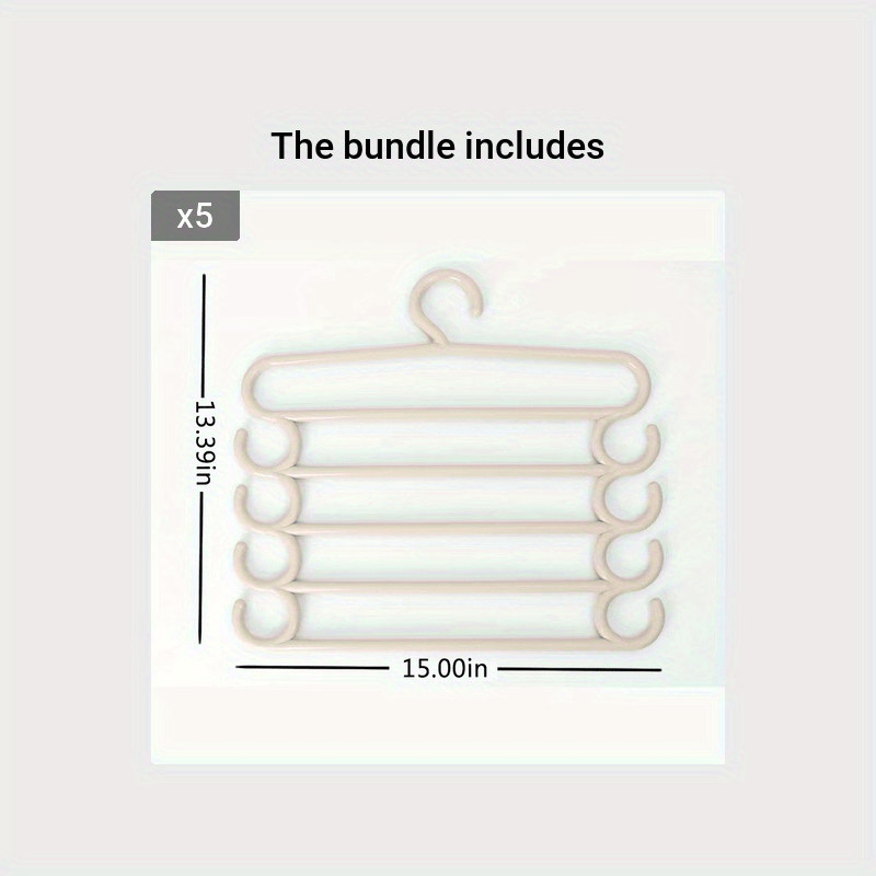 1pc Pants Hanger Trousers Hanger Seamless Trousers Storage Rack