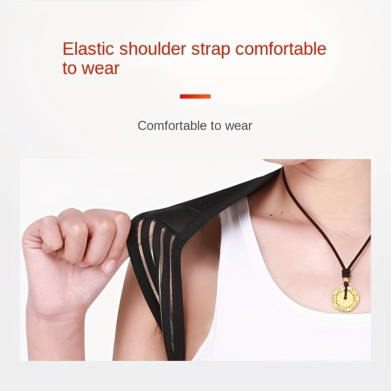 Magnetic Shoulder Warmer Waistcoat with Support Strips