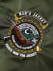 Embroidered Men's Slim Fit Street Jacket Windproof Motorcycle Jacket
