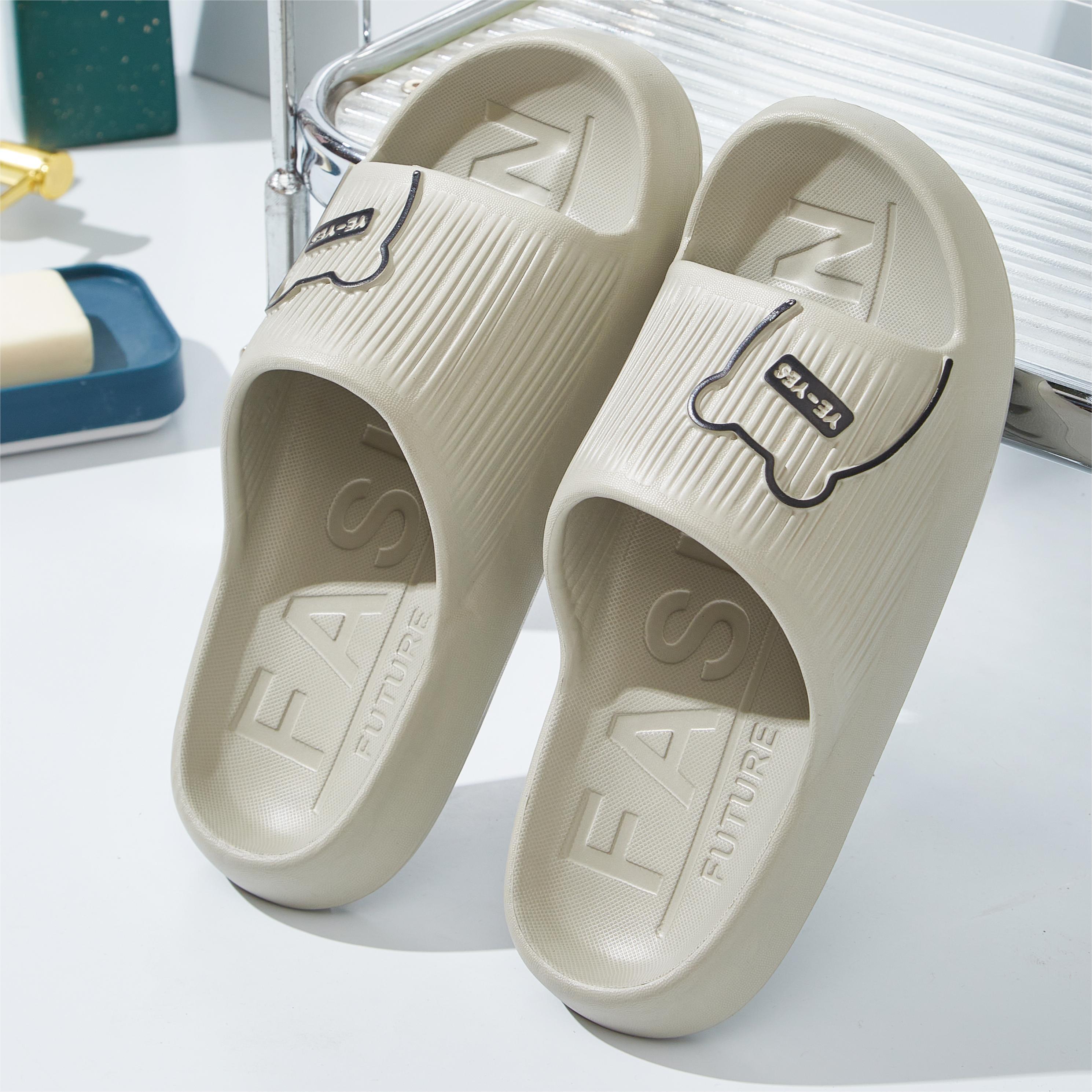 Men's Bear Slides Casual Non-slip Slippers - Assorted Colors