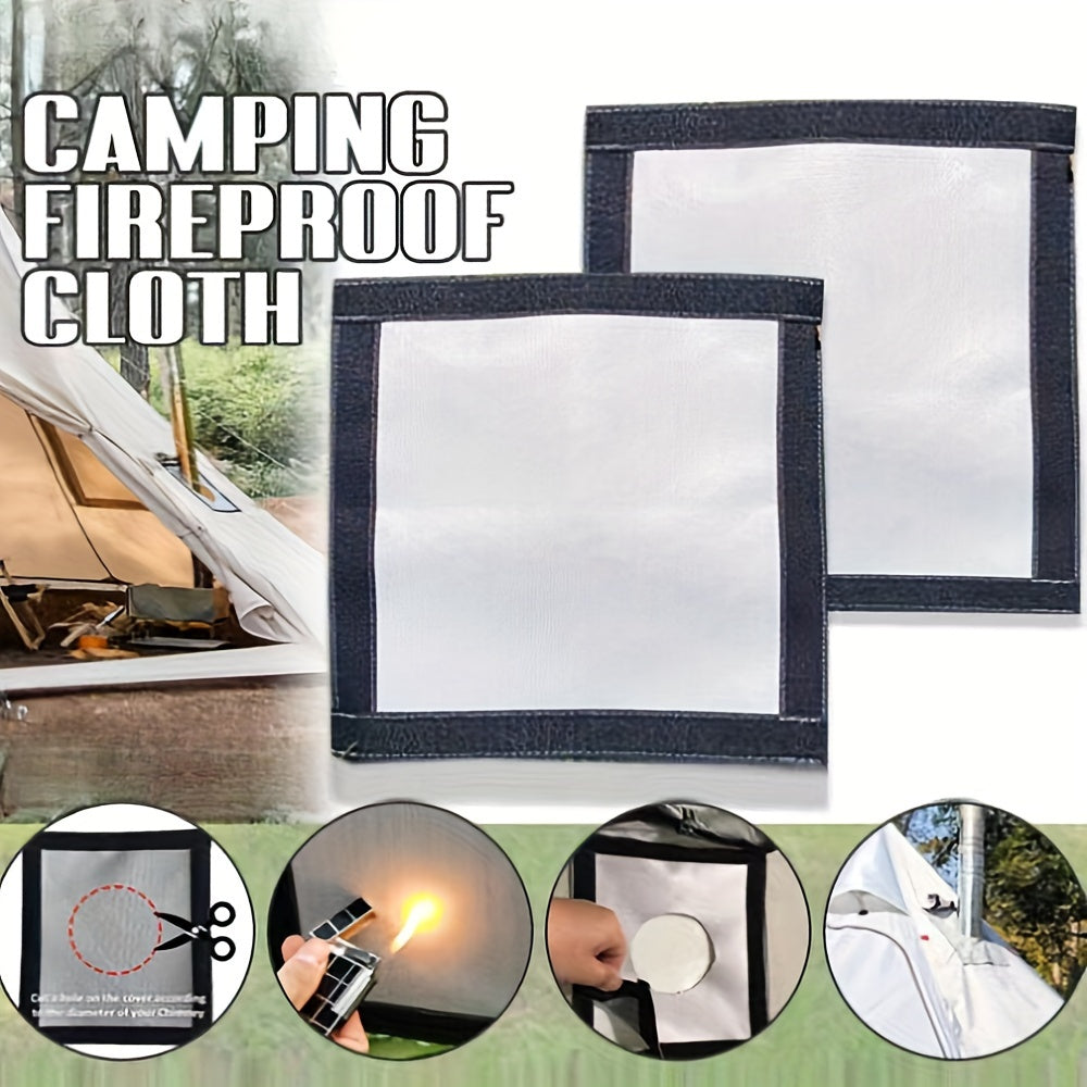 Fireproof Stove Jack Cloth For Wood Stove Hot Tent Camping
