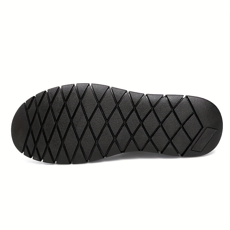 Men's Hollow Out Stitched Sandals Non Slip Comfortable Beach Shoes