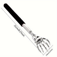 Adjustable Stainless Steel Back Scratcher with Retractable Claw