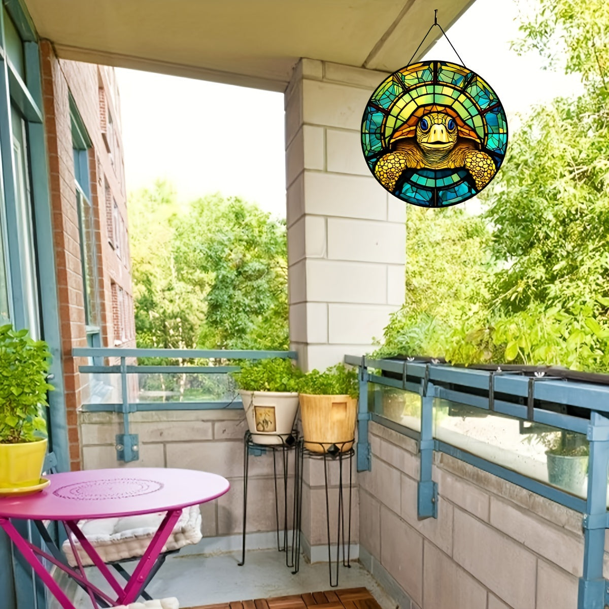 Turtle Window Hanging Suncatcher Chain Home Decor Gift
