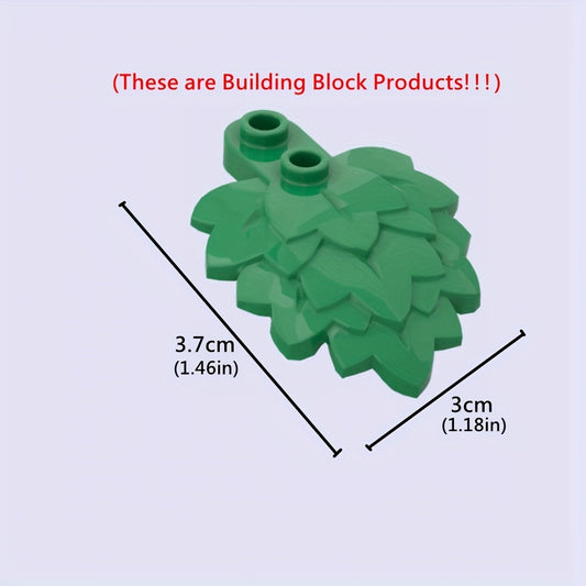 9pcs Mini Building Block DIY Farm Grass Plant Garden Scene Play Christmas G