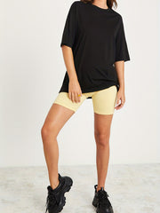Loose Short Sleeve T-shirt for Yoga Running Top
