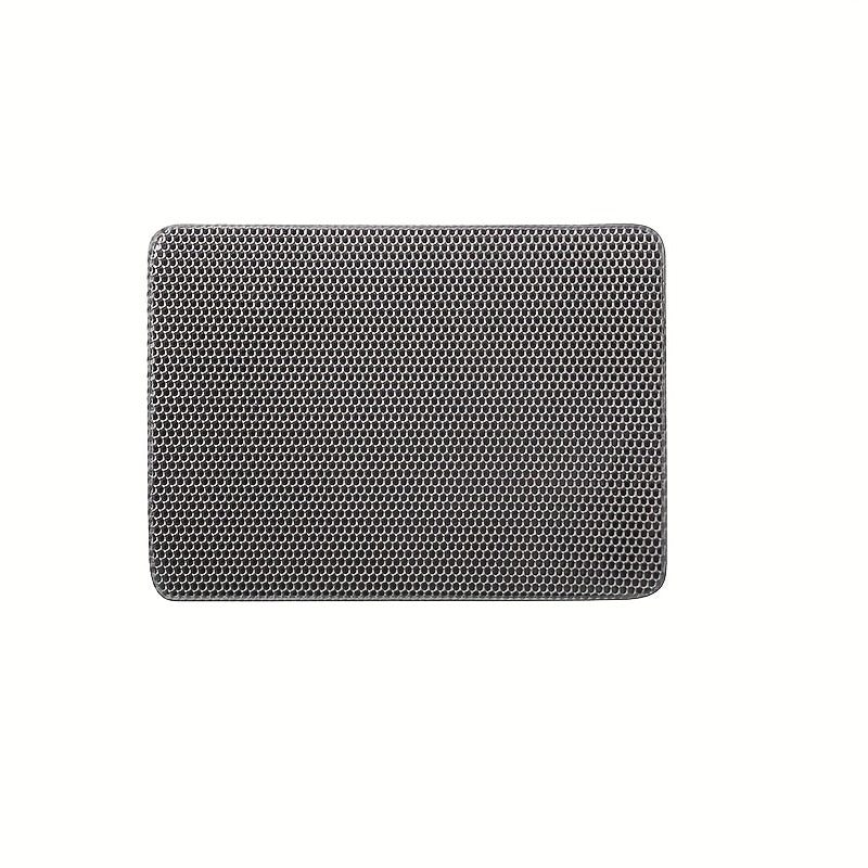 Double Layer Leak Proof Cat Litter Mat Easy Clean with Non Slip Backing