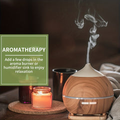 Organic Essential Oils Gift Set - 10 Pack Aromatherapy Kit