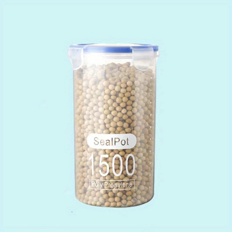 1pc Sealed Kitchen Storage Jar for Cereal and Food