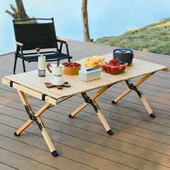Portable Folding Table for Picnic Camping BBQ