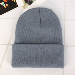 Autumn&Winter Fluorescent Knitted Couple Wool Cap