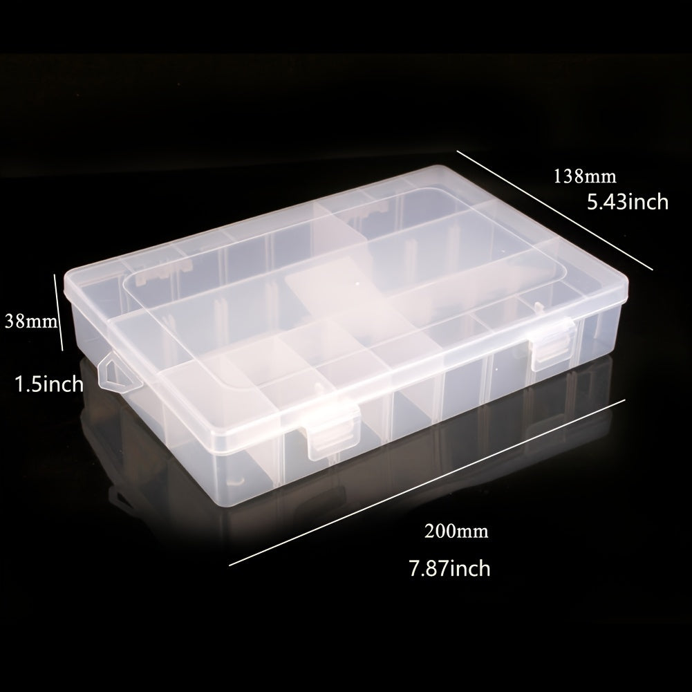 Double Layer Plastic Lure Sorting Box for Fishing Tackle