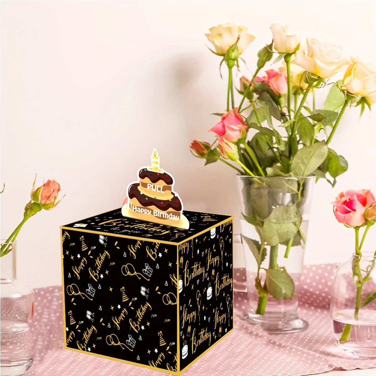 Birthday Money Box For Cash Gift Pull Funny Money Gift Boxes For Cash Pull