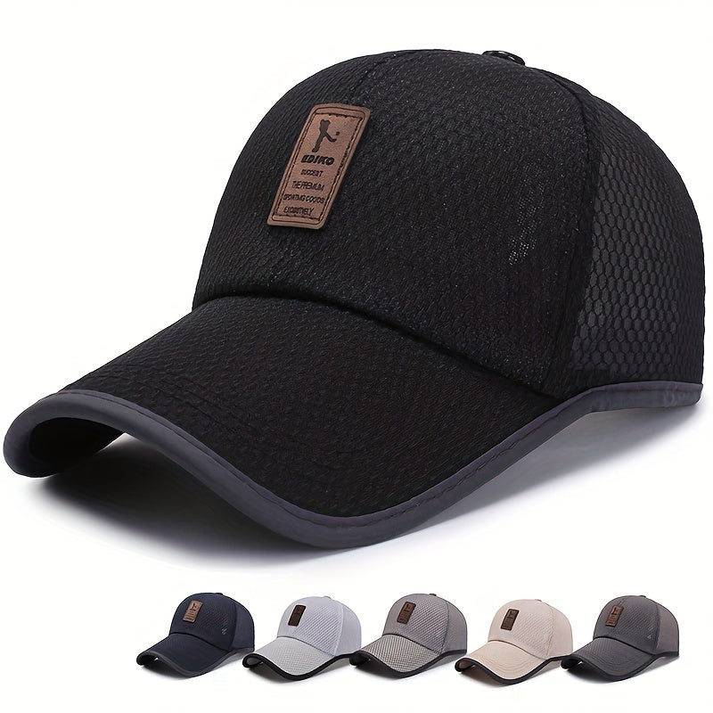 Breathable Baseball Cap for Men Outdoor Sports Golf Sun Protection