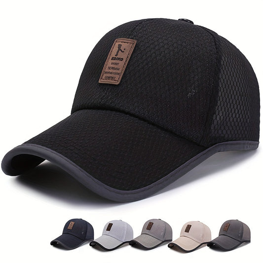Breathable Baseball Cap for Men Outdoor Sports Golf Sun Protection