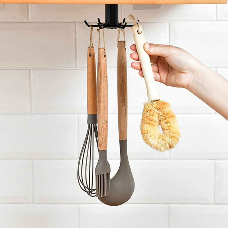 Swivel Hook Kitchen Wall Spatula And Spoon Holder