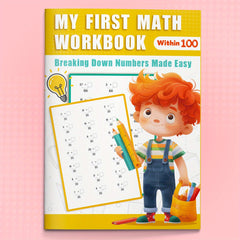 Math Workbook Kids 4-6: 100 Fun Practice Pages