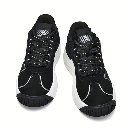 Men's Vintage Sneakers Comfy Non Slip Lace Up Street Shoes