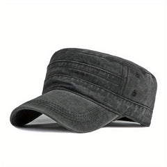 Casual Cotton Military Cap - Stay Stylish & Protected