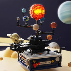 Solar System Puzzle Building Blocks Boys Gift Educational Model