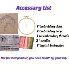 3D Embroidery Kit With Wedding Ceremony Pattern DIY Cross Stitch Set
