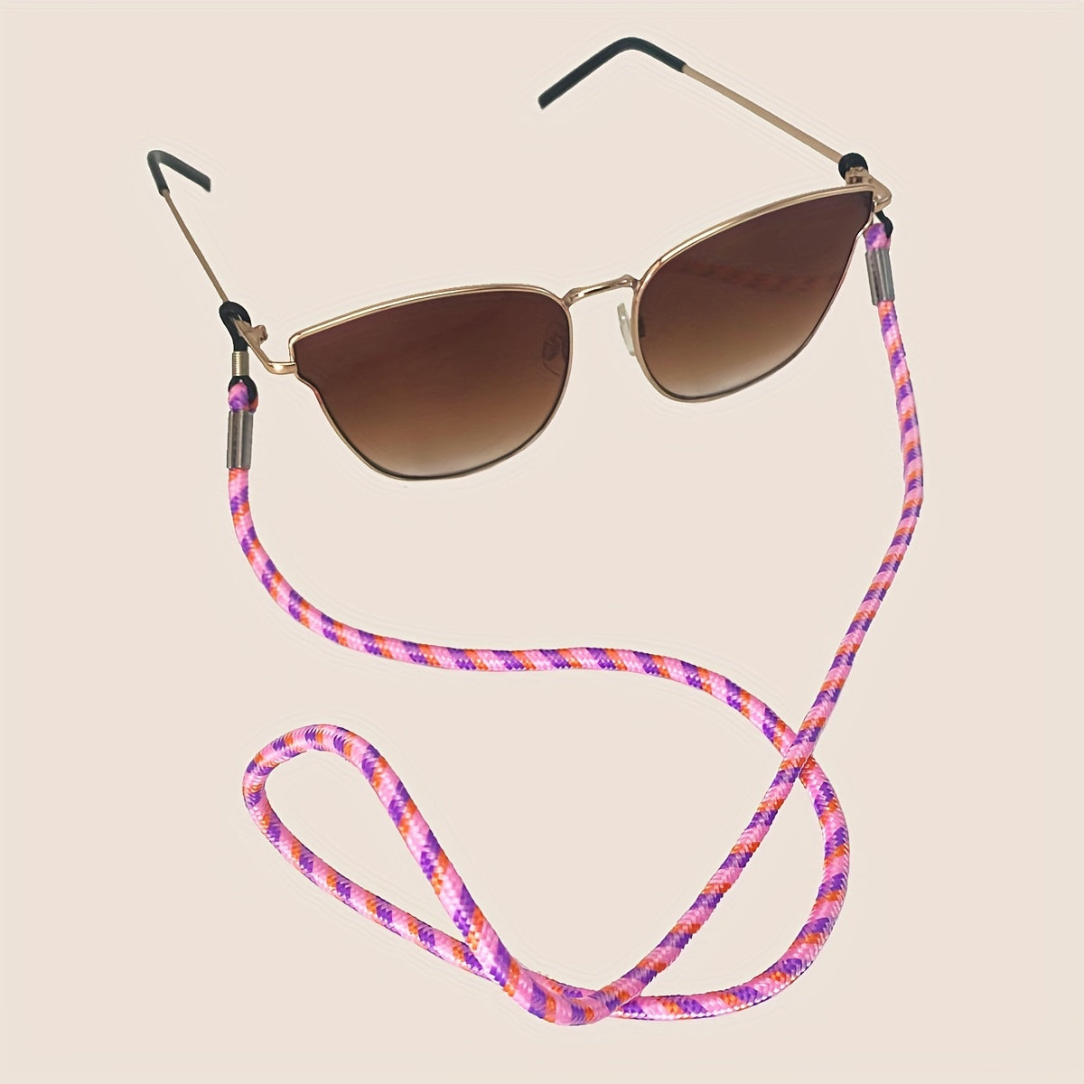 3mm Nylon Braided Colorful Glasses Lanyard Glasses Chain Sunglasses Halter