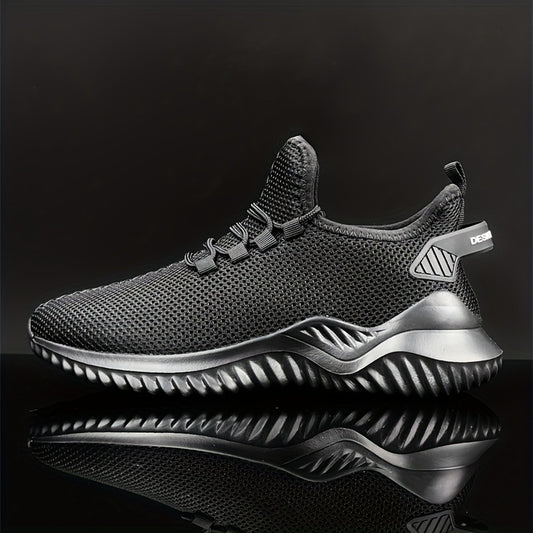 Men's Breathable Running Shoes Lightweight Non-slip Sneakers for Gym