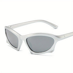 Y2K Mirror Lens Sunglasses Cyberpunk Outdoor Glasses UV400