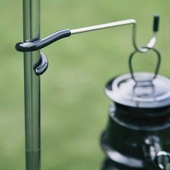 Portable Stainless Steel Tent Light Stand and Lantern Hanger for Camping