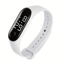 Waterproof Silicone LED Sports Watch for Kids