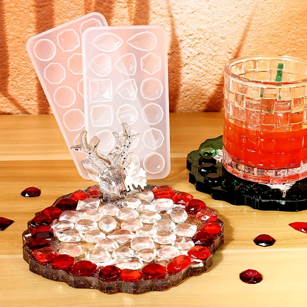 Crystal Epoxy Resin Mold Jewelry DIY Making Tools