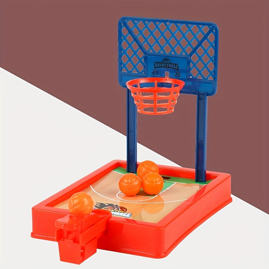 Mini Desktop Basketball Game Stand Double Finger Ejection Shooting Machine