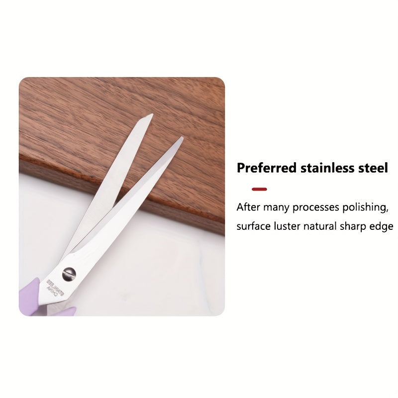 Stainless Steel Office Scissors Comfort Grip for Home & Tailoring Projects