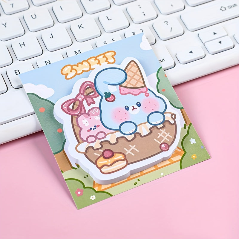 4pcs Cartoon Graphic Stickers Student Decoration Stickers