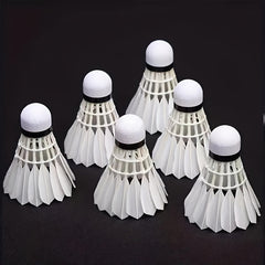 12pcs Feather Badminton Shuttlecocks Indoor Outdoor Competition