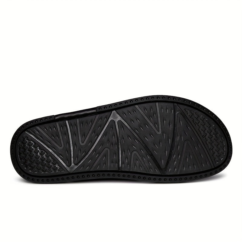 Men's Open Toe Slip On Strap Sandals Soft Sole Beach Sandals