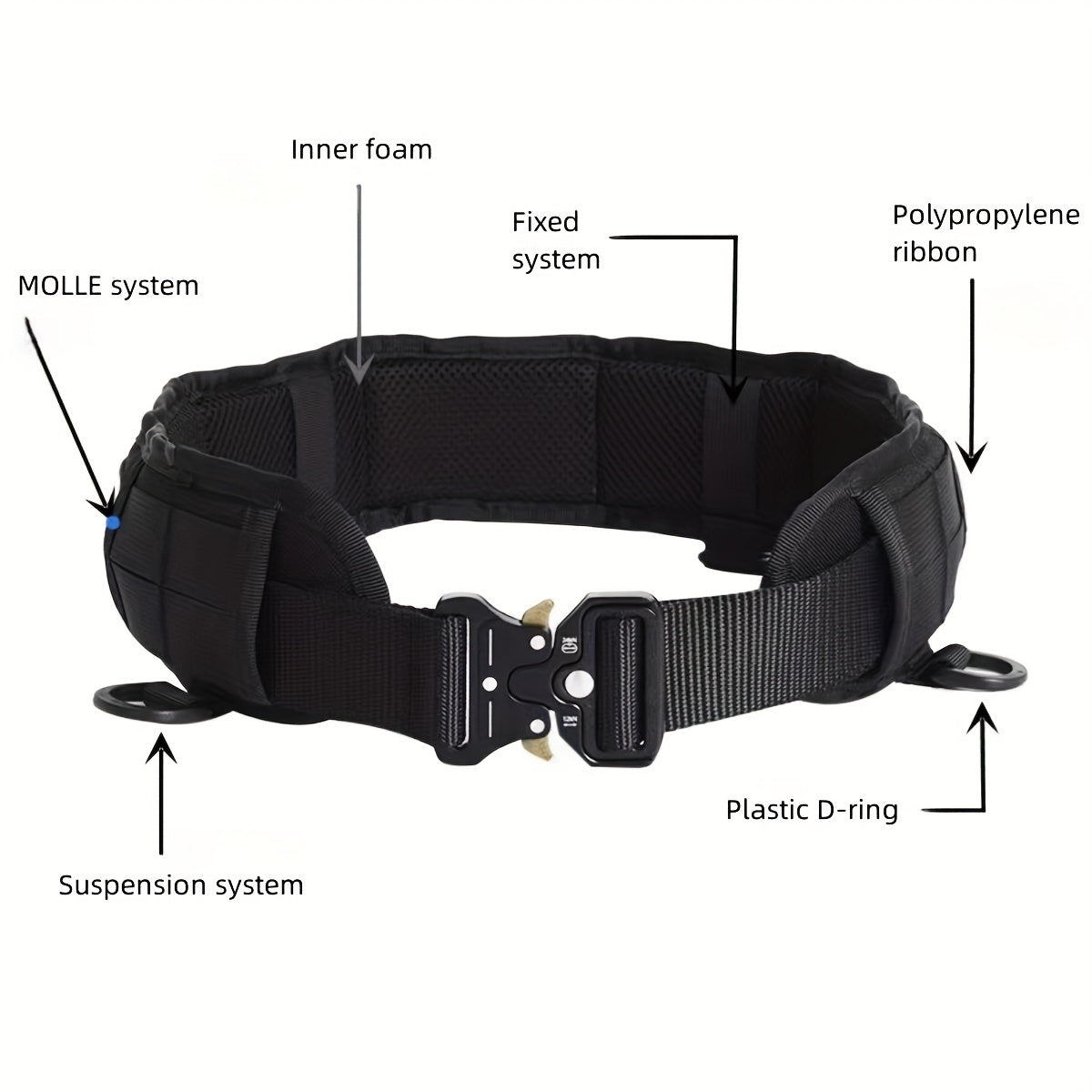 Outdoor Hiking Girdle Multifunctional Camping Belt Universal Tools Storage Bag