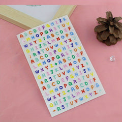 DIY Scrapbooking Stickers English Numbers Birthday Decoration