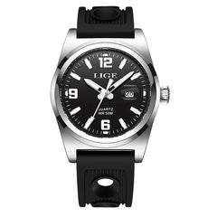 Women's Waterproof Luminous Date Wristwatch