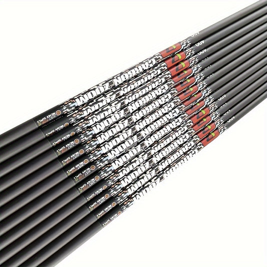 12pcs Archery Shafts Spine300-1100 ID4.2mm Accessories
