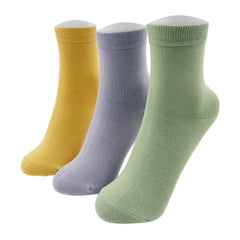 Striped Cotton Mid Tube Socks Women's Stockings
