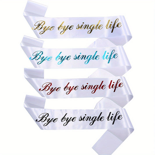 High Density Crepe Fabric Waistband with Golden Embossing
